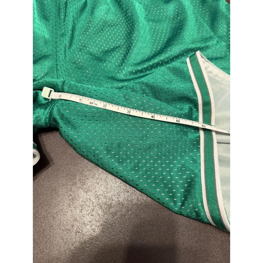 VTG Nike Womens Green Basketball Running Athletic Shorts Sz Large 12-14 Y2K